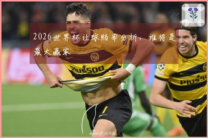 2026世界杯让球赔率分析，谁将是最大赢家